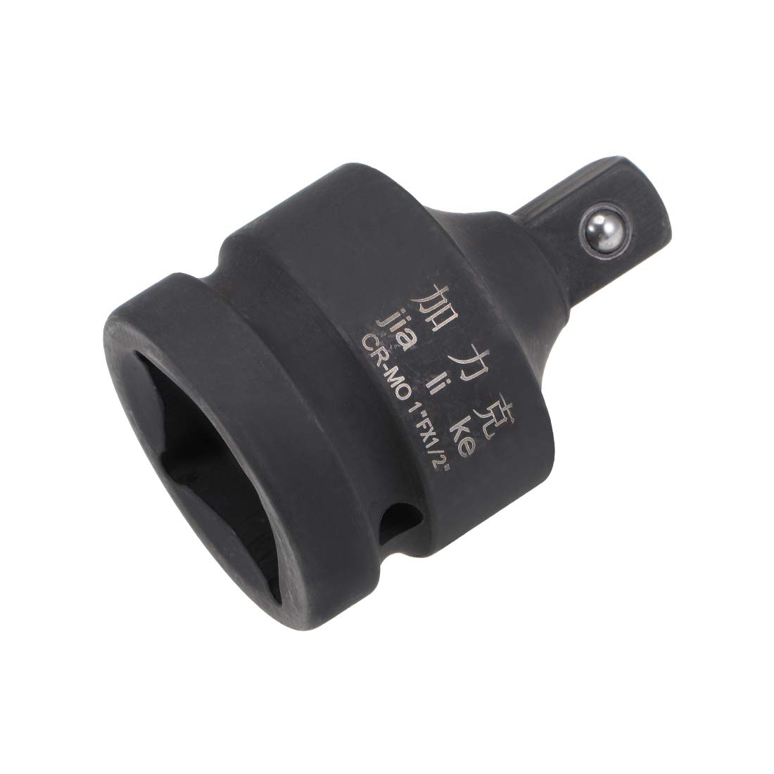 sourcing map 1" Drive (Female) x 1/2" (Male) Impact Socket Reducer for Use with Air Impact Drivers, Breaker Bars, Ratchets, CR-MO Steel