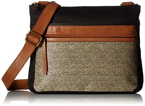 Fossil Corey Large Crossbody, Neutral Multi
