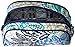Vera Bradley Women's Cotton Medium Zip Cosmetic Makeup Organizer Bag, Santiago, One Size