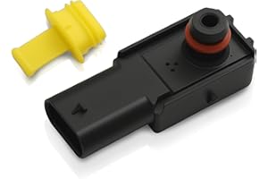 Sprwinautummer 5Q0906207A 5Q0906207 Brake Booster Pressure Sensor STD Replacement for Audi A1 A3 A4 B9 A5 A6 A7 Q2 Q3 Q5 Q7 Q8 TT VW Caddy Golf Passat Polo T-ROC Tiguan Touarge ARTEON Seat Skoda