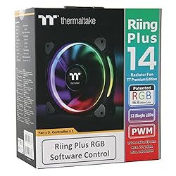 Thermaltake CL-F056-PL14SW-A Riing Plus 14 LED RGB