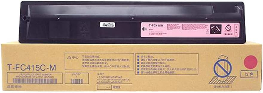 Compatible Toner Cartridges Replacement for Toshiba T-FC415C Toner Cartridge for Toshiba E-Studio 2010AC 2510AC 2515AC 3015AC 3515AC 4515AC 5015AC Toner,Red
