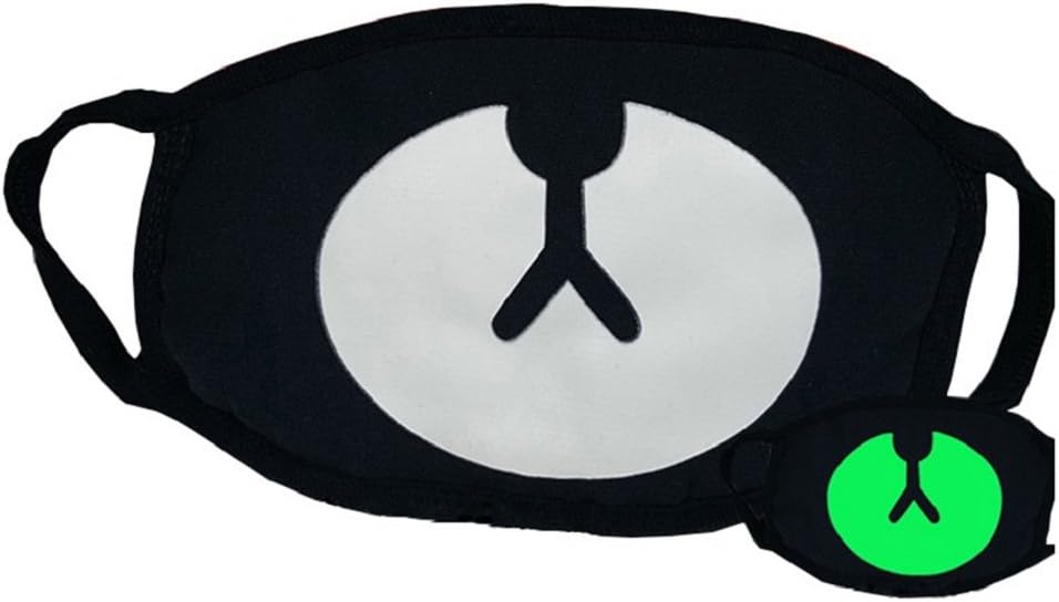 Friended Fashion Unisex Cosplay Party Outdoor Cool Luminous Anti Dust Cotton Mouth Mask