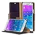 Galaxy Note 4 Case, AceAbove Samsung Galaxy Note 4 Wallet Case - Premium Genuine Leather Wallet Book Cover with Stand Flip Cover and Hand Strap