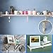 Alise Stainless Steel Brackets Floating Shelves Heavy Duty Shelf Brackets Support 150X105mm,J5201-2P Brushed Nickel 1 Pair