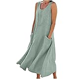 Cyber Deals Online Women's Summer Cotton Linen Long