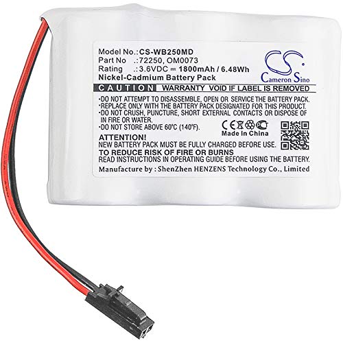XPS Replacement Battery for Welch-Allyn Lumi View, Ophthalmoscope, Spot Vital Signs Monitor Part NO 72250, OM0073 - Thumbnail 2