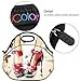 High-Heel Butterfly Thermal Neoprene Waterproof Kids Insulated Lunch Portable Carry Tote Picnic Storage Bag Lunch box Food Bag Gourmet Handbag Cooler warm Pouch Tote bag For School work Office FLB-011