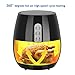 Air Fryer, SincaLong Oven Oilless Cooker with 7 Cooking Presets, Large Capacity 5.7Qt Electric Air Fryer with LED Digital Touchscreen, Black/Beige