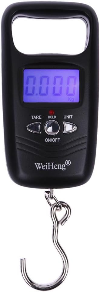 Vanpower 50kg/10g Digital Portable LCD Electronic Scale Luggage Hook Weight Scale