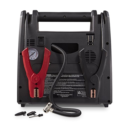DieHard 71687 950 Peak Amp 12V Jump Starter with USB/12V Portable Power Ports and 150PSI Air