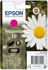 Epson 18 Magenta Daisy Claria Home Ink Cartridge - 180 Pages view 2