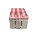 [Christmas Ornament Storage Box with Dividers] - (Holds 72 Ornaments up to 3 Inches in Diameter) | Acid-Free Removable Trays with Separators | 3 Removable Drawer Style Trays - (Cross Stitch)