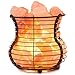 Himalayan Pink Salt Lamp Basket with Cord & Bulb
