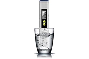 SIUYEGANG PH Meter, Digital PH Meter, PH Meter for Water, PH Tester 0.01 PH High Accuracy Water Quality Tester with 0-14 PH Measurement Range, PH Meter for Household Drinking Water, Aquarium, Swimming Pool, Spa