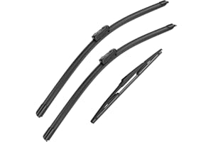 WINDSMILE 24" 18" 14" Windshield Wiper Blades for Mazda CX5 CX9 CX-5 CX-9 2017 2018 2019 2020 2021 2022 2023 -OEM Replacement Premium All season Wiper Blades (Set of 3)