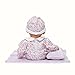 Madame Alexander 16-Inch Lee Middleton Newborn Baby Doll, Lavender Floral, Light Skin Tone