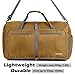 Gonex 80L Packable Travel Duffle Bag Foldable Duffel Bags for Luggage Gym Sports Camping Travelling Cycling Storage Shopping Water & Tear Resistant Gold