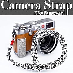 AJART Camera Wrist Strap (White) Paracord Camera