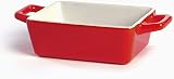 Maison & White Set of 4 Mini Ceramic Oven Dishes Red Blue Green Orange view 9