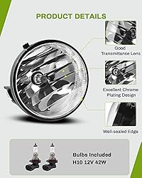 AUTOSAVER88 Fog Lights Compatible with 2005-2011
