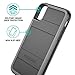 Pelican Protector Phone Case for iPhone X (Black/Light Gray)