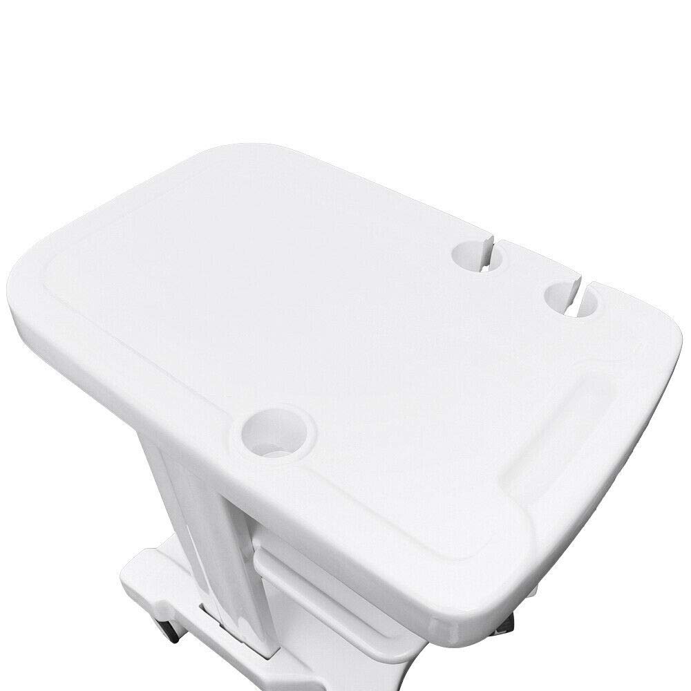 LiFuJunDong Beauty Rolling Trolley Cart, Mobile Salon Spa Service Clinic Equipment Mobile Cart Instrument Hairdressing Storage+4 brake Wheel: Beauty