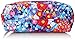Vera Bradley Women's Cotton Large Zip Cosmetic Makeup Organizer Bag, Impressionista, One Size