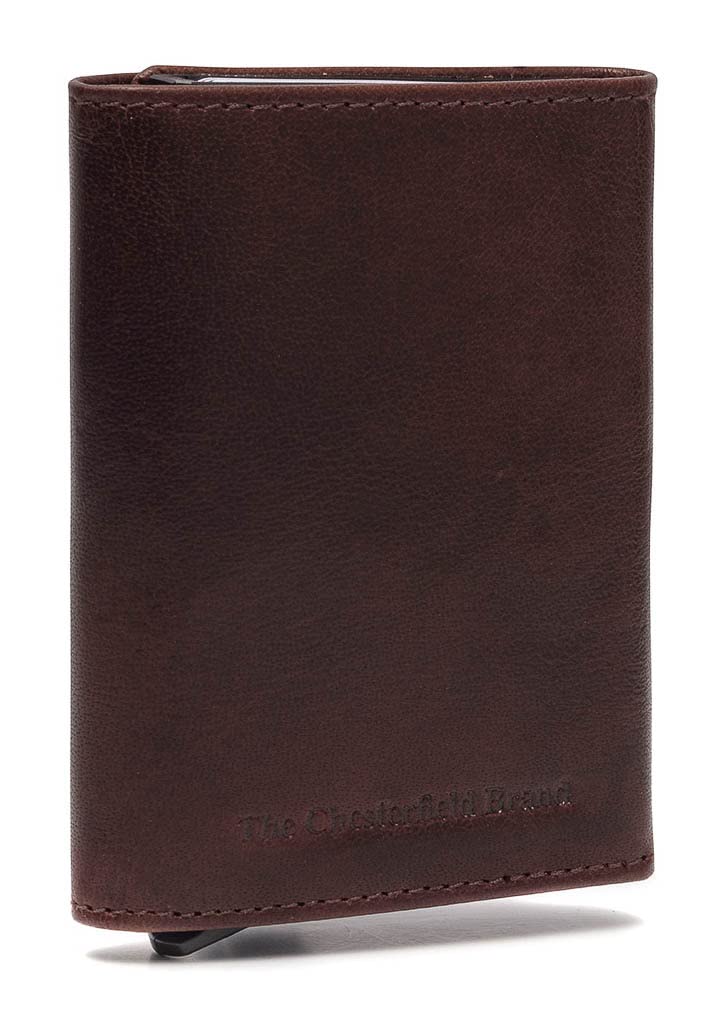 The Chesterfield Brand Antique Buff Paris Credit Card case RFID Leather 7 cm