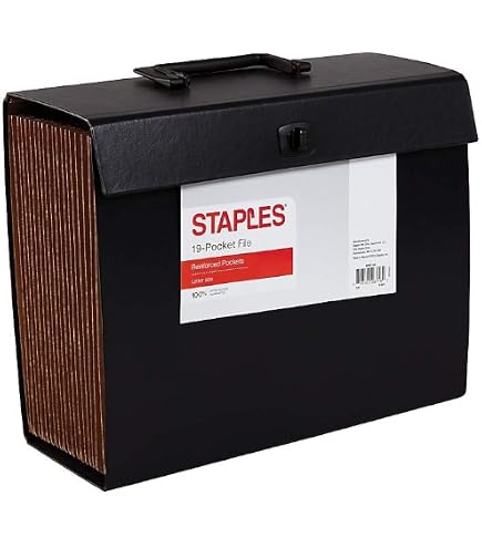 Amazon.com: Staples Expanding File with A‑Z Index, Legal Size, 19