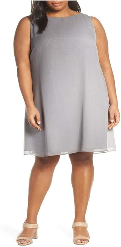 eileen fisher silk shift dress
