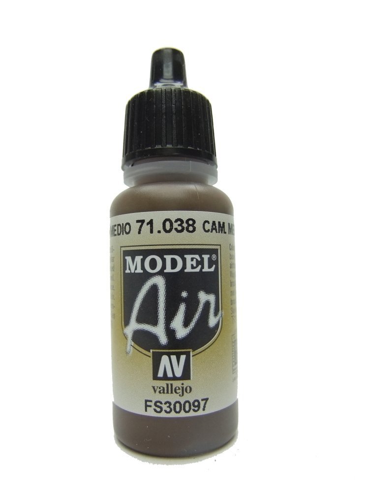 Vallejo Model AIR Color CAM. Medium Brown