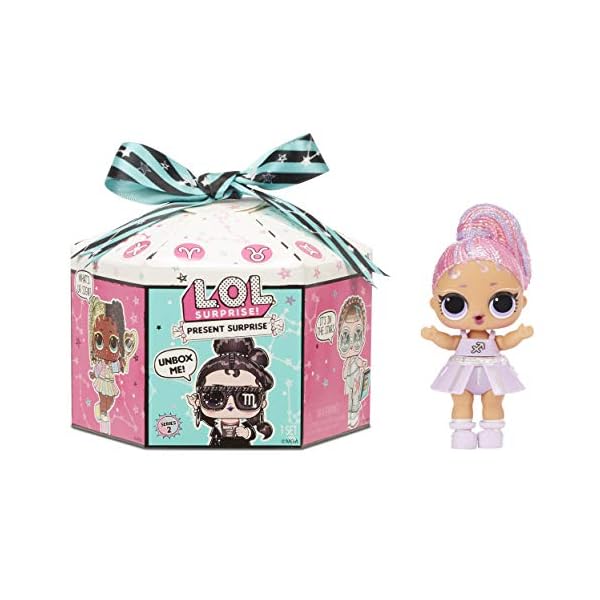 L.O.L. Surprise! Present Surprise. Star Sign Themed Glitter Doll with 8 Surprises. Fun Colour Change Effect and Fashion…