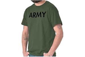 BRISCO BRANDS Army Military Physical Training PT Exercise Workout Graphic T Shirt