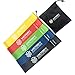 Victory Athletic Gear Exercise Resistance Bands - Set of 5 Loop Bands with 3 Bonus Online Workout Videos & Quick Start Workout Instructions