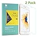 MouKou iPhone 8 7 6S 6 Glass Screen Protector 2 Pack Tempered Glass Screen Protectors for iPhone 8 7 6 6S 4.7 Inch