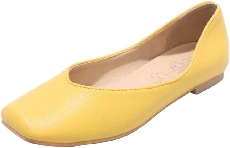 Amazon Night Cherry レディース ペタンコ パンプス 大きいサイズ 5カラー パンプス 歩きやすい パンプス