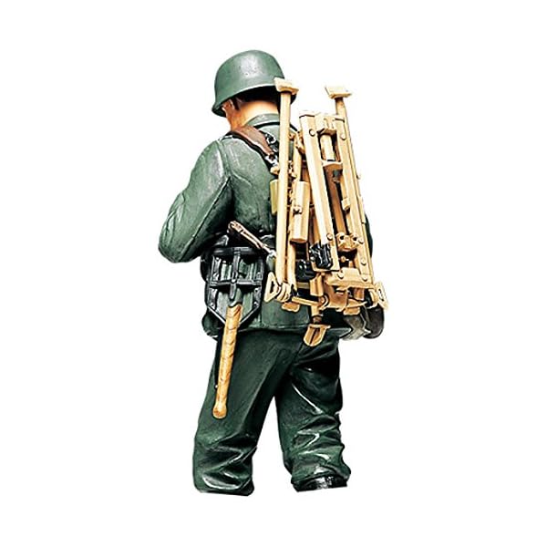 TAMIYA 300036311 1:16 WWII Figur Ladeschütze MG, originalgetreue Nachbildung, Modellbau, Plastik Bausatz, Basteln, Hobby… – Bild 3
