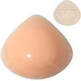 Polreta Prosthetic Breasts for Women,Triangle Mastectomy Breast Prosthesis Breast Form Enhancer Breast Padding(1 Piece)