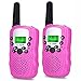 3-12 Year Old Girl Toys, WIKI Long Range Walkie Talkies for Kids Toys for 3-12 Year Old Girls Gifts for 3-12 Year Old Girls Gifts for Teen Boys Pink WKUSDJJ06