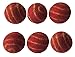 Pet Pizazz Mini Wool Dog Ball Toys 6-Pack for Small to Medium Size Dogs (All-Natural, Boutique Quality)