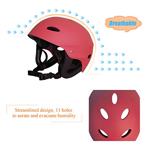 Vihir Adult Water Sports Skate Bike Helmet with Ears Adjustable Multi Skating Skateboard Scooter Surf Men Women Dial Helmet