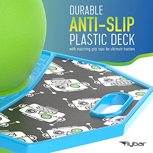 Flybar Pogo Trick Ball for Kids, Trick Bounce Board for Boys and Girls