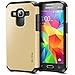 Evocel EVO-SAMG360-SA15 Dual Layer Series Hybrid Armor Protector Case for Samsung Galaxy Core Prime / Galaxy Prevail LTE (SM-G360) – Gold Medal