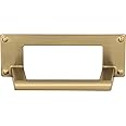 Atlas Homewares A301-WB Bradbury Collection Cup Pull, Warm Brass