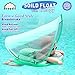 Baby Solid Swimming Float Non Inflatable Swimming Ring Safety PVC Infant Swim Training Aid for Bathtub Pools Swim Trainer (Green)
