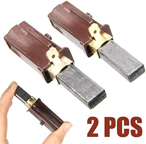 2pcs Durable Motor Carbon Brush Electric Replacement for NRV200 HVR200 Carbon Brush Cover for Electric Dust Collector 28mm x 11mm x 6mm