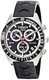 Tissot Men's T0444172705100 Prs-516 Black Dial Chronograph Rubber Strap Watch