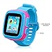 Game Smart Watch Of Kids, Girls Watch With Game,Kids Smartwatch With Game Wrist Watch Education Toys Boys Girls Gifts (Blue Joint Pink)