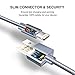 Lightning Cable iPhone , ENACFIRE iPhone Charger Cable 4 Pack (1ft 3ft 6ft 6ft ) Nylon Braided 8 pin Charging Cord for iPhone X / 8 / 8 Plus / 7 / 7 Plus / 6 / 6 Plus / 5S, iPad iPod (Gray)